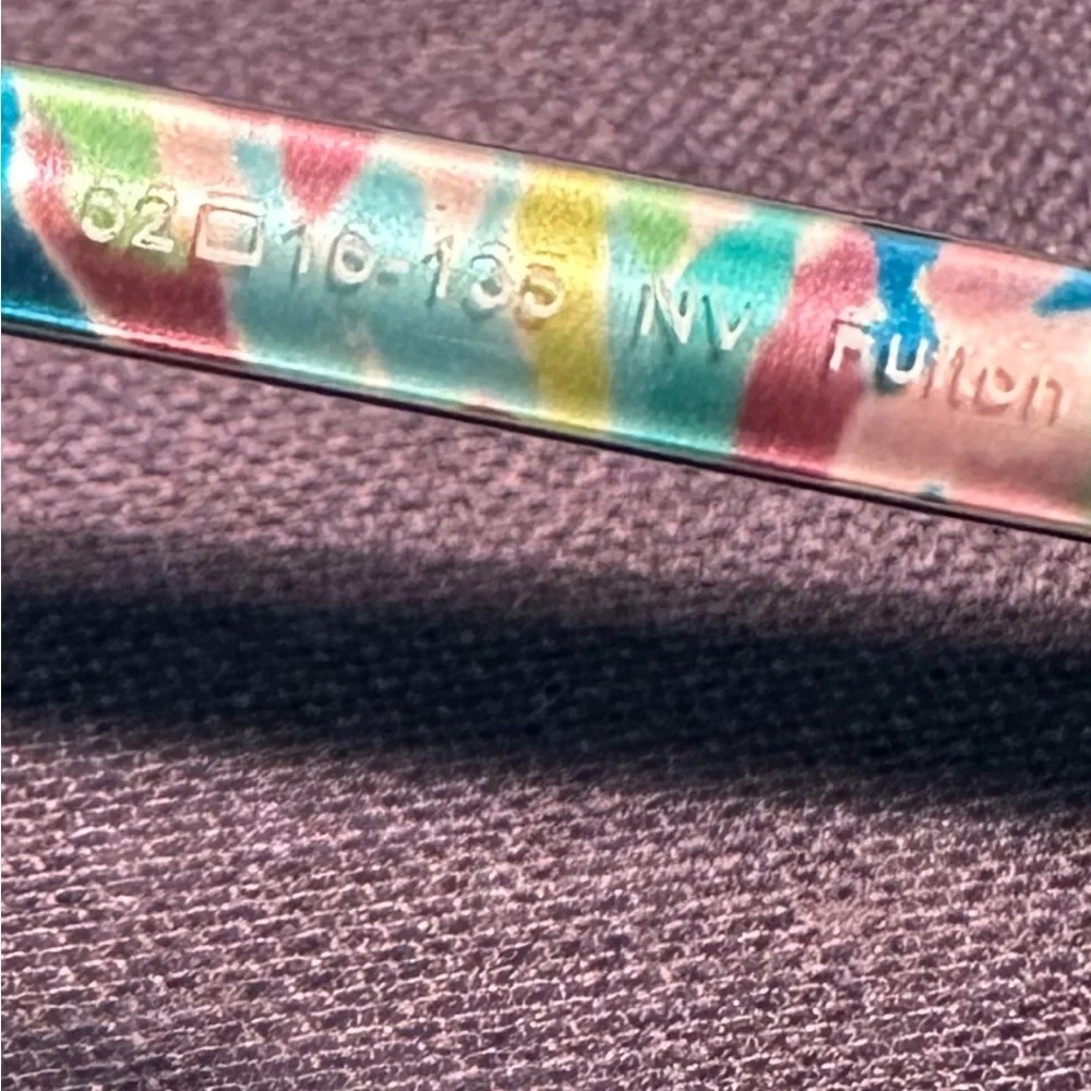 Colorful Fun Preppy Lilly Pulitzer Purple Eyeglasses “Fulton” Size 52-16-135